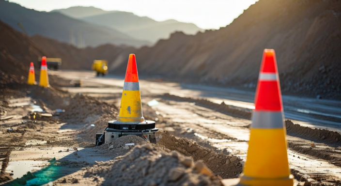 LiDAR safety perimeter system for construction robot